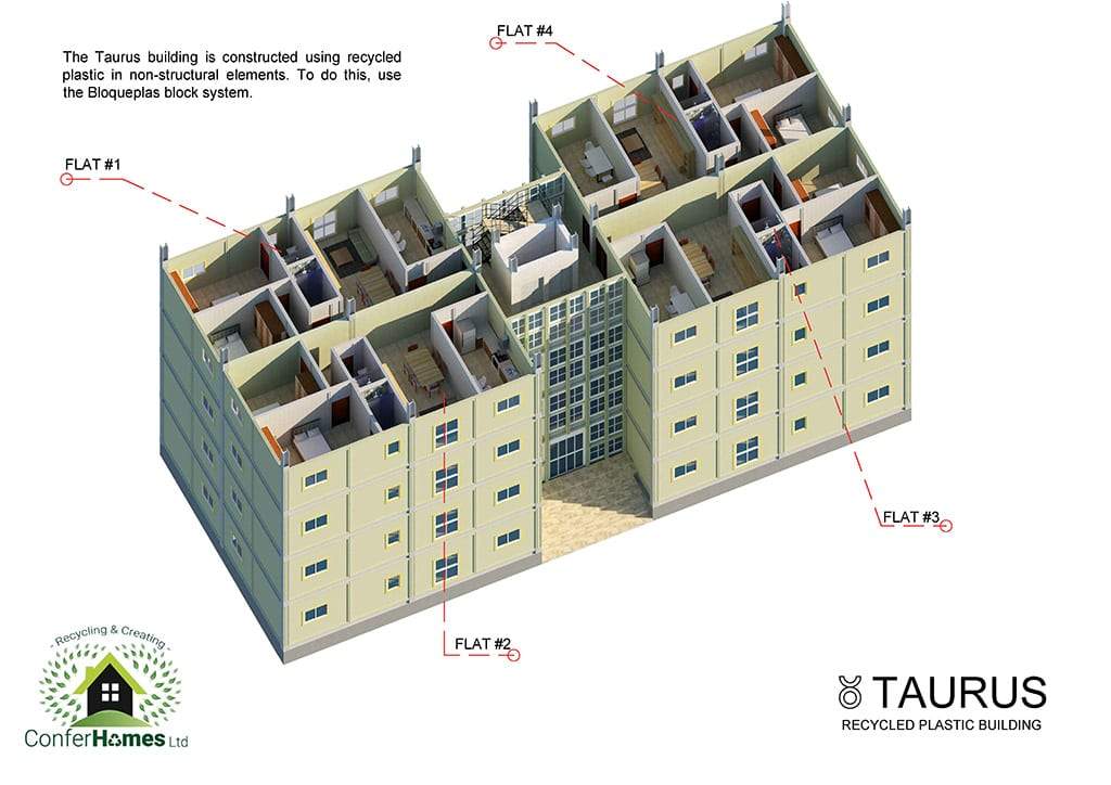 edificio de viviendas taurus