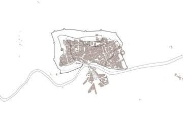 Mapa de Murcia en el S.XIX